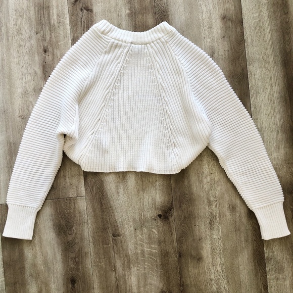 TOPSHOP, Ribbed, Cropped, Sweater, Womens, Size 4, Very Good Condition - Picture 4 of 14
